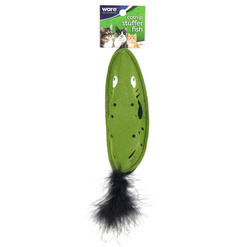 Ware Pet Products Catnip Stuffer Fish Cat Toy Poudre Pet & Feed Supply 2
